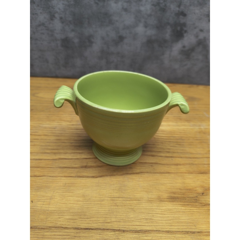 Homer Laughlin Fiestwear Avocado Sugar Bowl No Lid